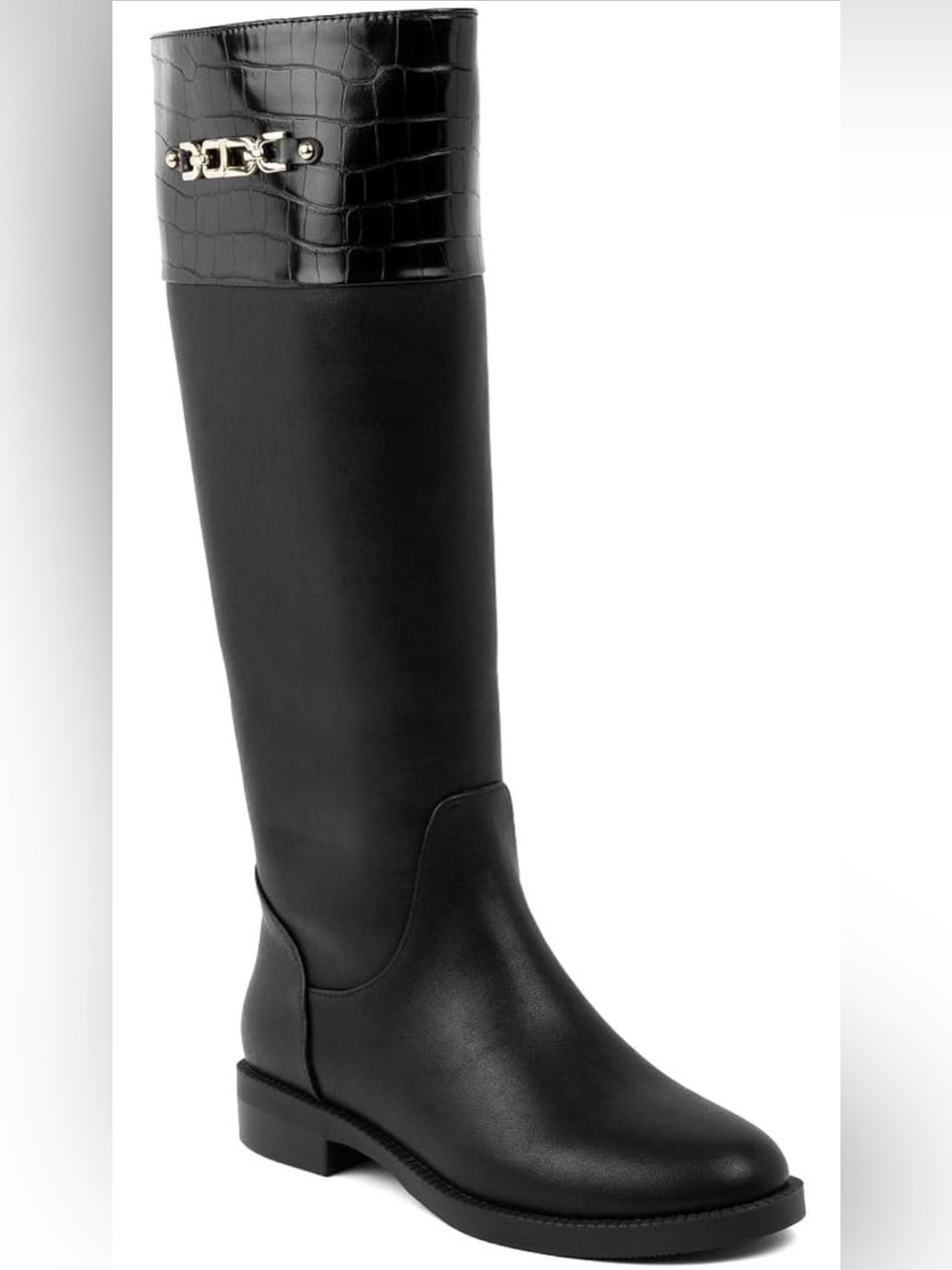 ♥️♥️ Jones New York Women's Minella Wide Calf Knee High Riding Boots